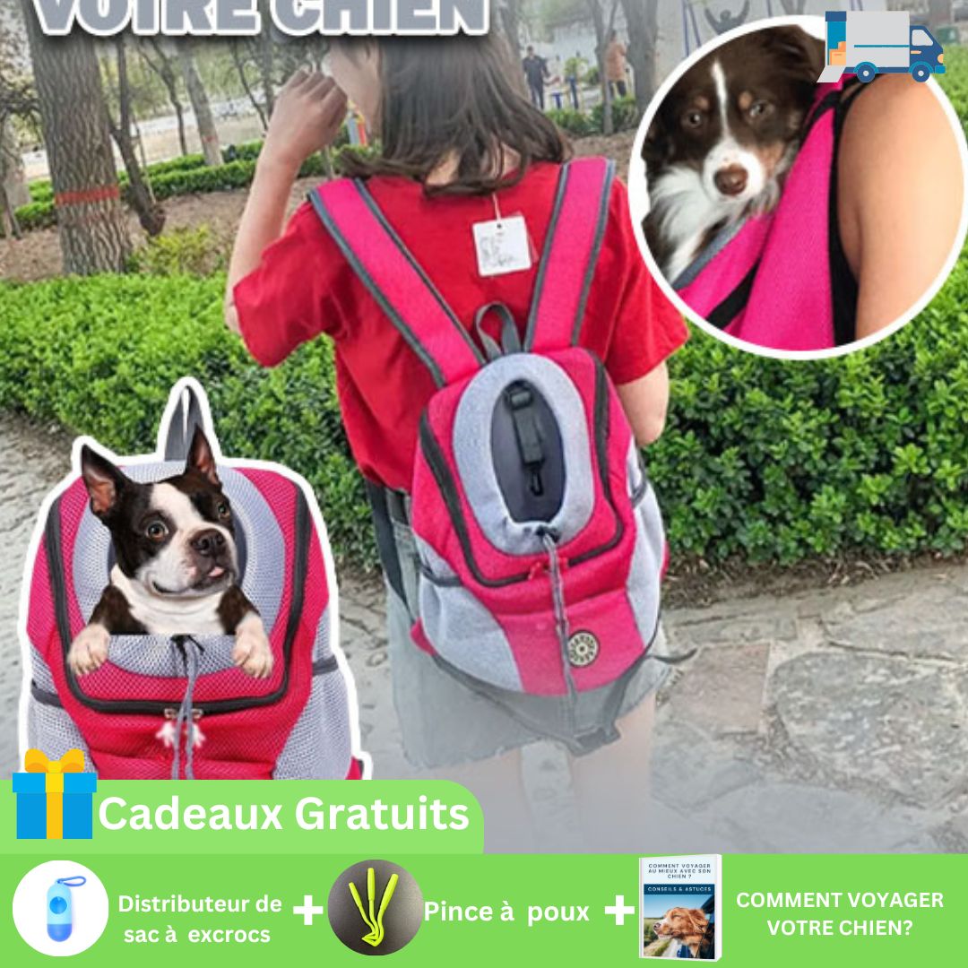 Sac à Dos pour Chien™ - Universdeschiens